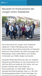 Mobile Screenshot of cdu-saalekreis.de